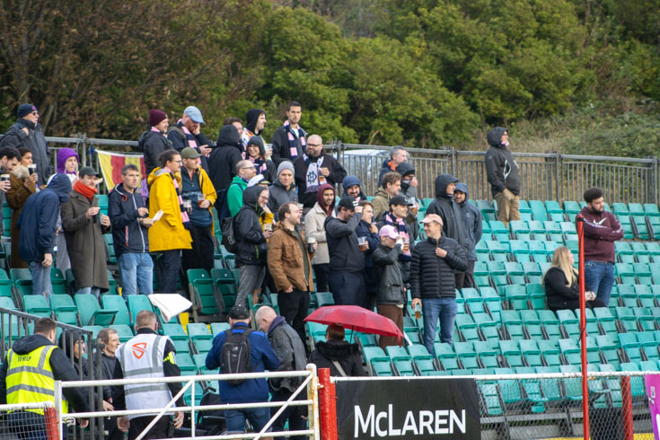 In photos: late Whitehawk equaliser heartbreak for Dulwich Hamlet, Sat 21st Oct 2023