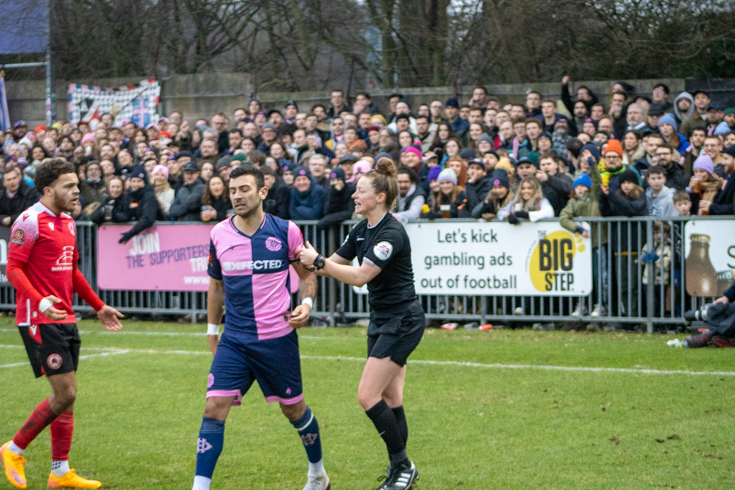 In photos: Dulwich Hamlet slump to third defeat in a row, losing 1-3 at home to Eastbourne Borough, Sat 28th Jan 2023