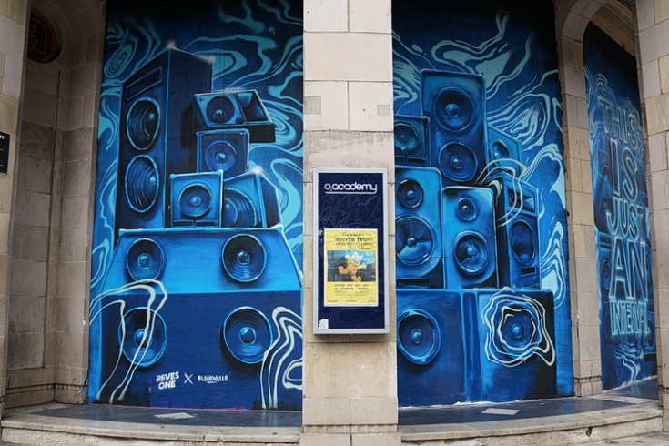 Brixton's O2 Academy unveils new artwork celebrating live music, Aug 2020