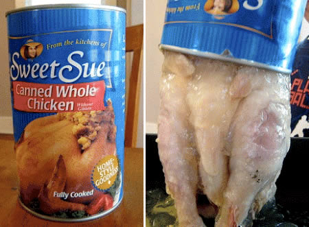 tinned whole chicken