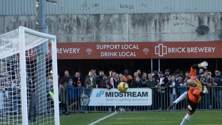 In photos: Dulwich Hamlet grind out a win against struggling Kingstonian, Sat 14th Oct 2023