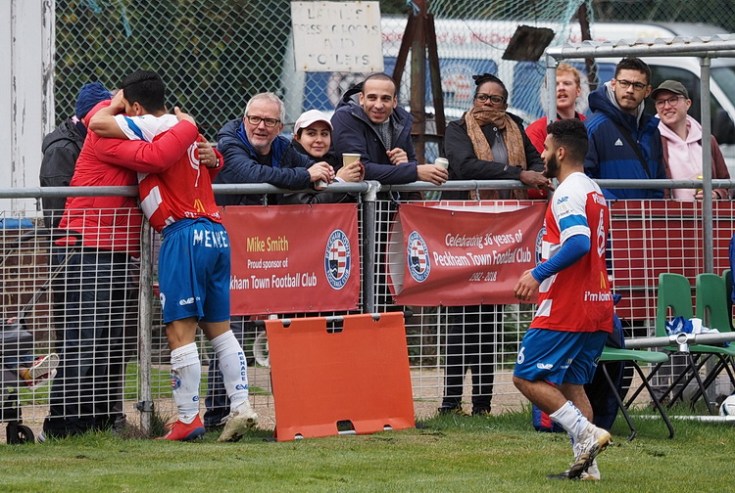 In photos: Peckham Town smash Stansfeld 5-0 in front of a record home crowd, Sat 10th October 2020