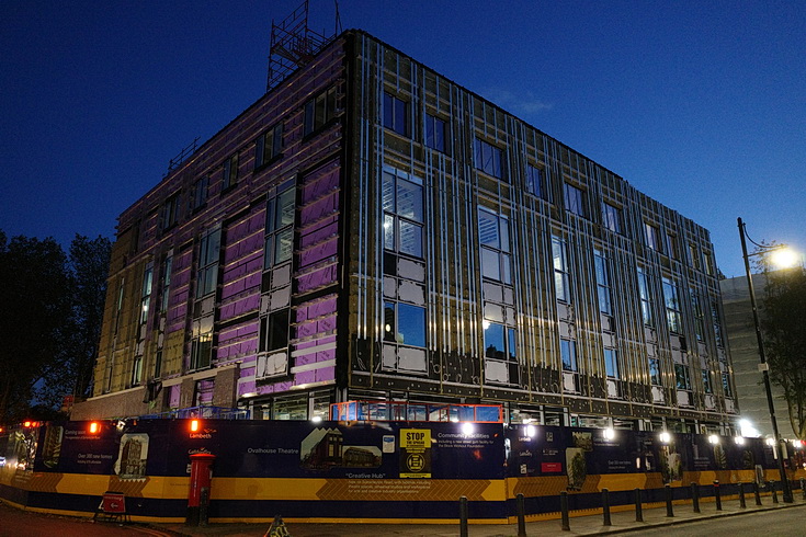 In photos: Brixton House theatre under construction, August-October 2020