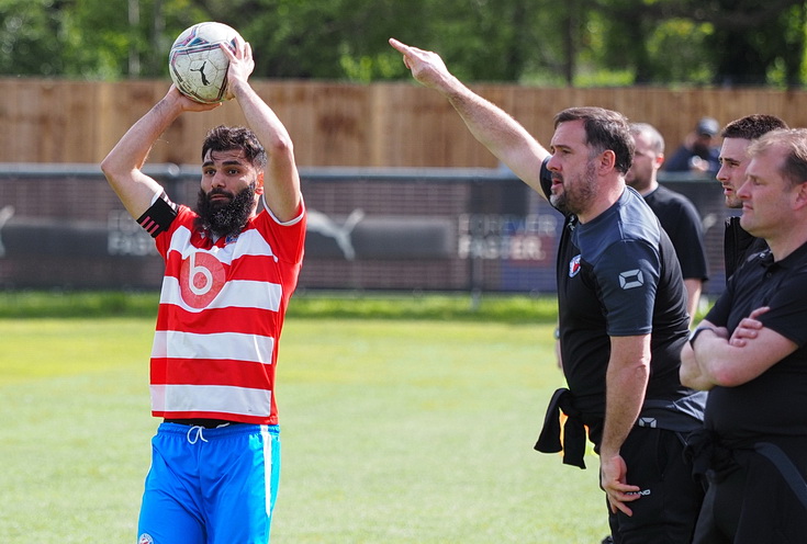 In photos: Peckham Town turn on the style to comfortably beat third-placed Ide Hill 3-0, Sat 13th April 2024