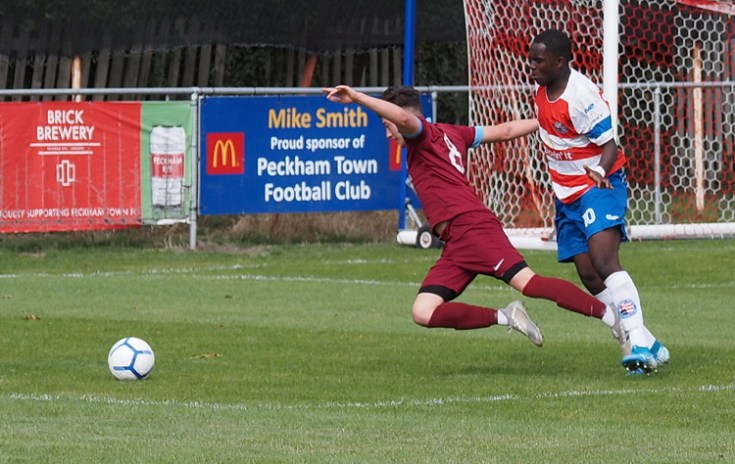 In photos: Peckham Town start the new season with 0-0 draw against Borden Village, Sat 5th Sept 2020