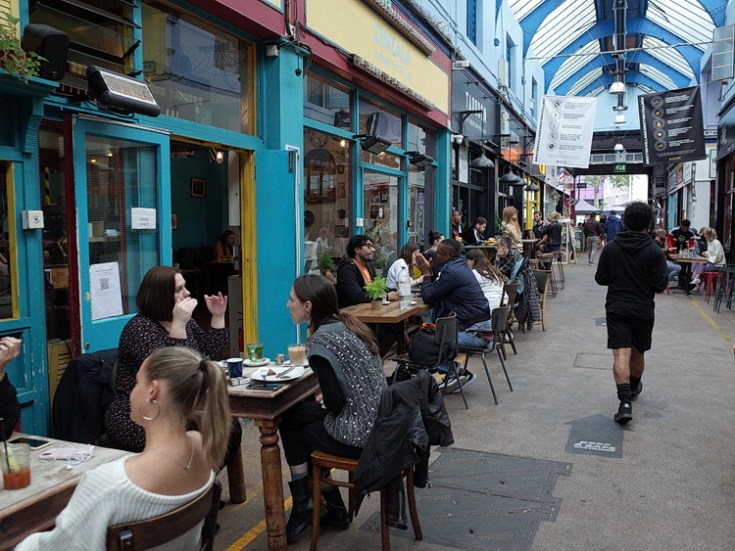 In photos: Life slowly returns to normal in Brixton Village, Sun 30th Aug 2020