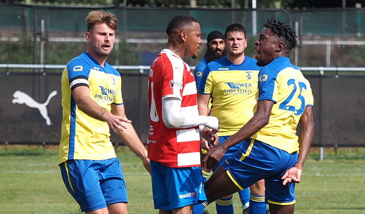 In photos: Peckham Town cruise past Parkwood Rangers in 4-1 cup victory, Sat 26th Aug 2023