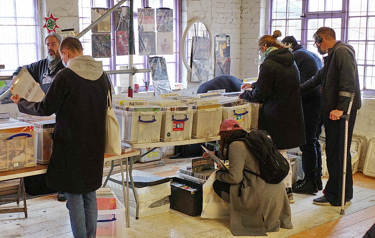 Photo feature: Vinyl Record Fair at Free The Gallery, Crystal Palace