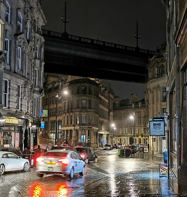 Newcastle photos: Millennium and other bridges, rain and street scenes