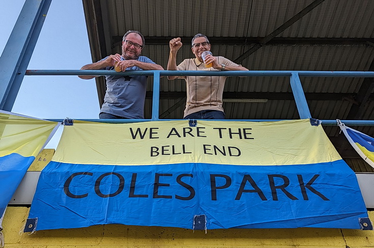 In photos: Dulwich Hamlet out of the FA Cup after lamentable performance at Haringey Borough, Tues 5th Sept 2023