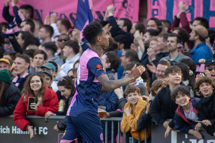 Dulwich Hamlet ease relegation woes with crucial 2-0 win over Taunton Town, Sat 15th April 2023