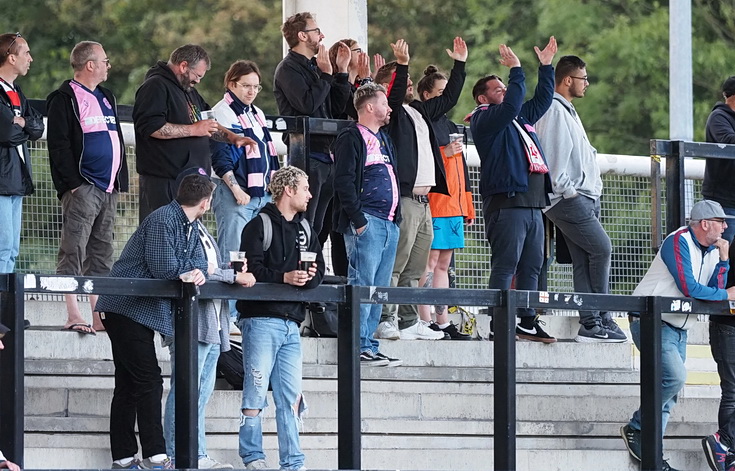 In photos: Honours even as Dulwich Hamlet draw at Tooting & Mitcham in evening friendly. Tues 25th July 2023