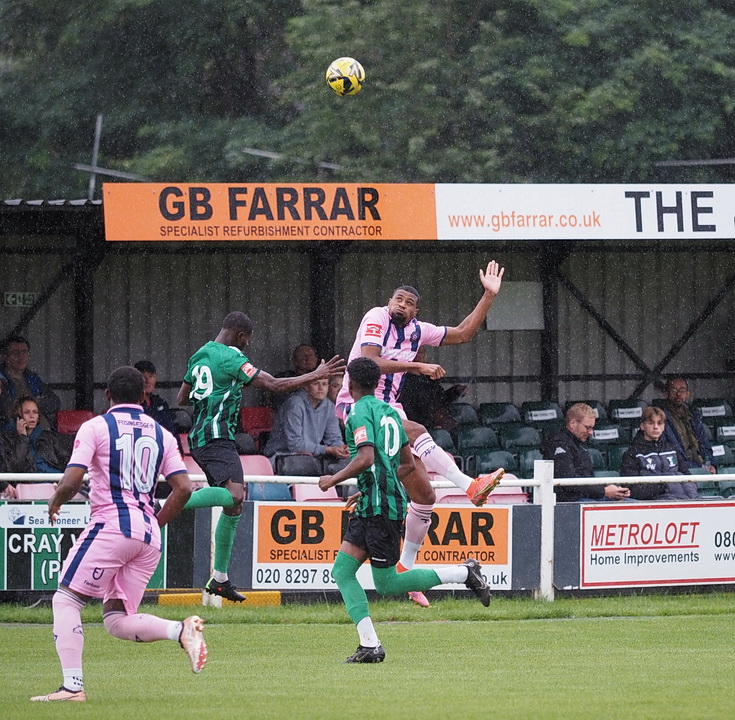 In photos: Dulwich Hamlet scrape a win against Cray Valley Paper Mills. Sat 5th Aug 2023