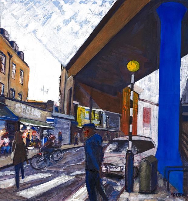 Brixton art: the urban life paintings of Tom Cox