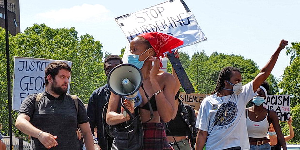 In photos: Black Lives Matter protest in Brixton, Mon, 1st June 2020