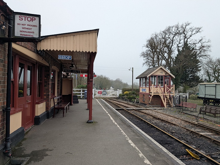 In photos: Tenterden Town railway station and the wonderful Old Dairy Taproom 