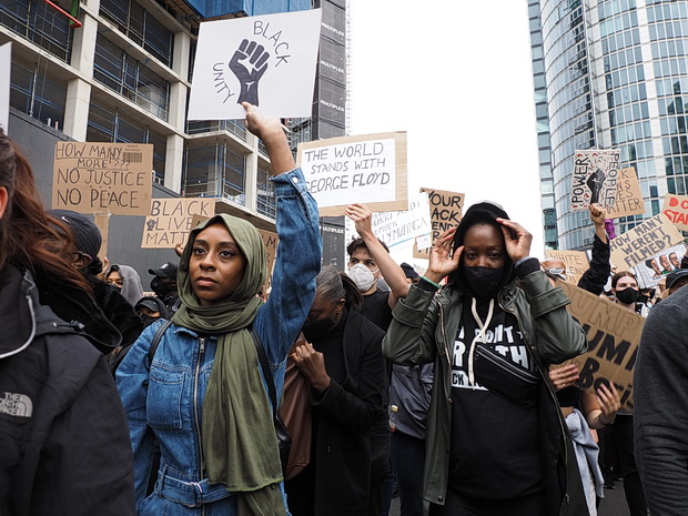 In photos: Black Lives Matter protest in Vauxhall, Sun 7th June 2020