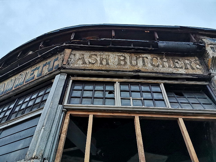 Wonderful old 'ghost signs' revealed in Herne Hill as the former Café Provencal is refurbished