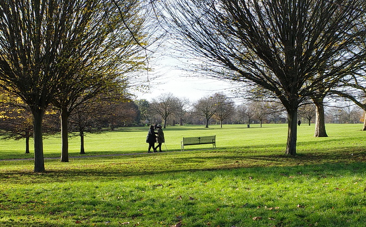 In photos: Brockwell Park in the December sunshine