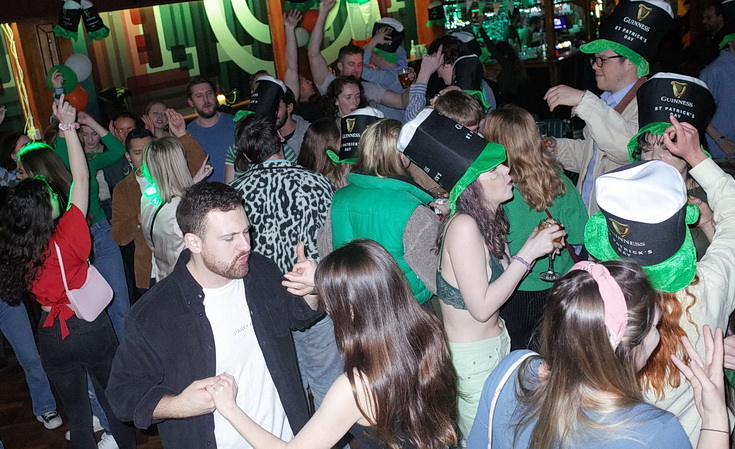 In photos: St Patrick's Day party at the Effra Social in Brixton