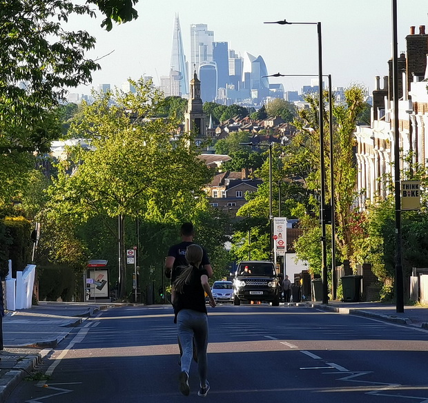 Tivoli Park - a small open space on the top of Knight's Hill. West Norwood, SE27