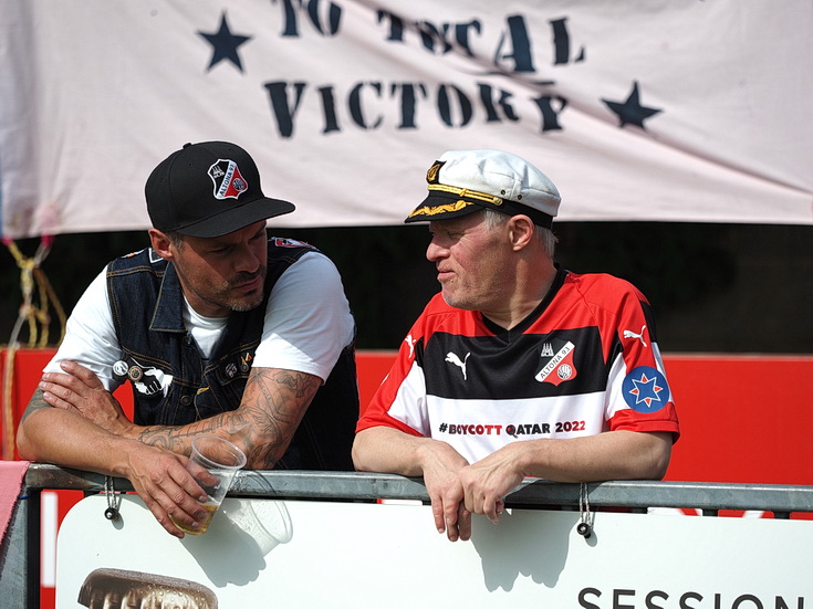 In photos: Dulwich Hamlet lose to Altona in a splendid afternoon of football, Sat 8th July 2023