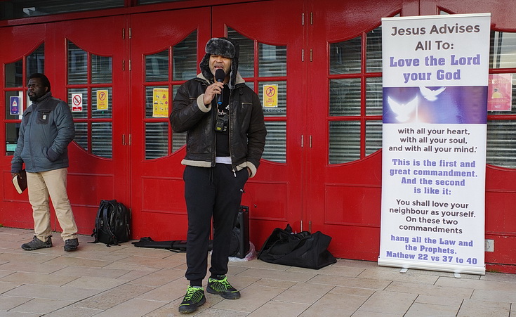 Street Preachers of Brixton: the 'get drunk, get high and get laid' one