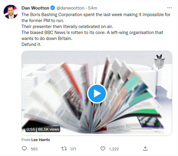 Wootton blames BBC bias