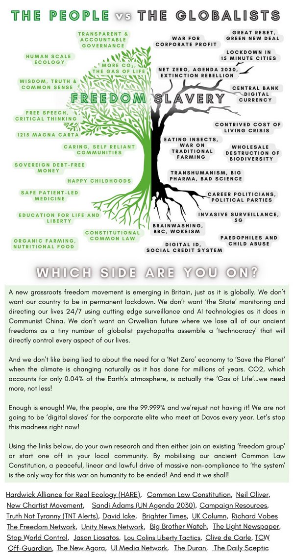 Hardwicke Alliance mem - The People vs The Globalists