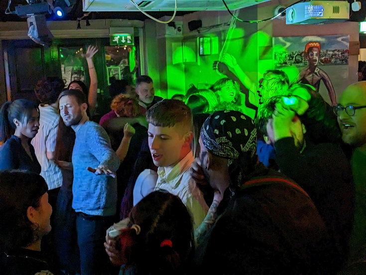 In photos: Brixton Buzz pop party night at the Prince Albert, Fri 28th April 2023