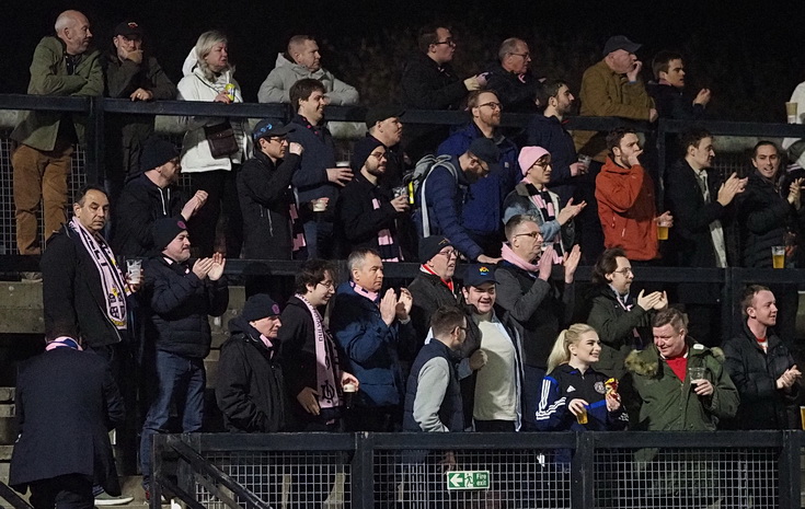 In photos: It's a poor performance from Dulwich Hamlet as they lose to basement strugglers Kingstonian, Weds 20th March 2024