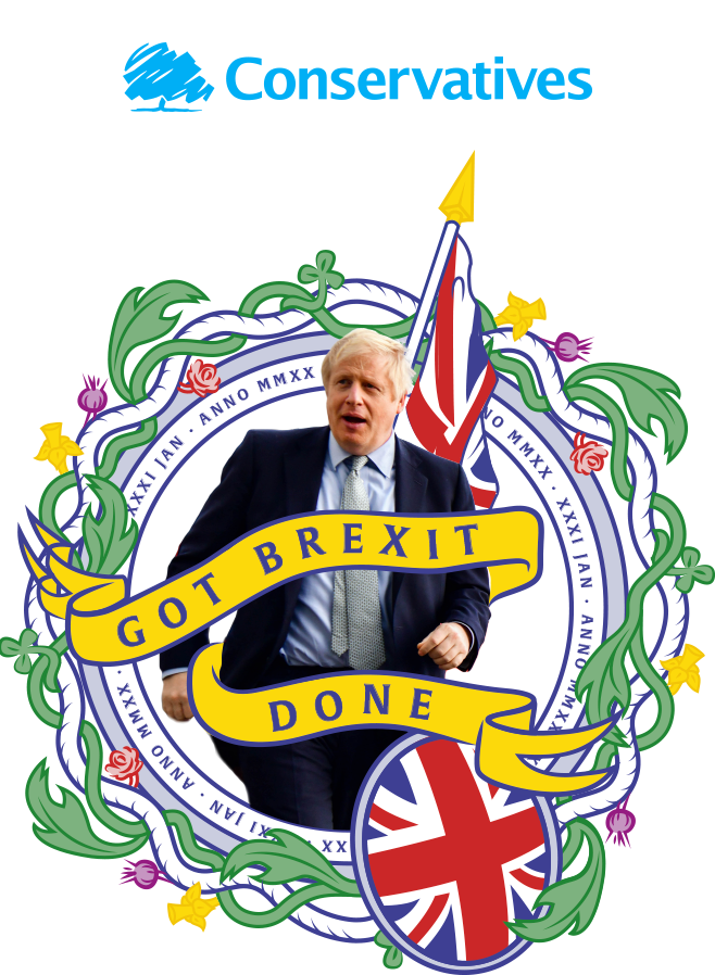 Conservatives Logo - Got Brexit Done