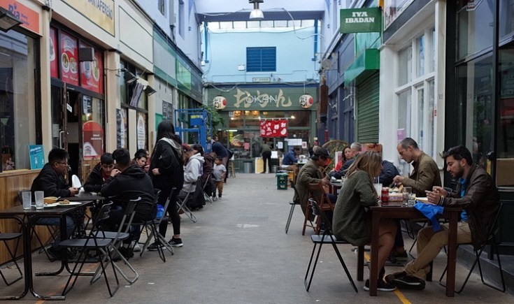 In photos: Life slowly returns to normal in Brixton Village, Sun 30th Aug 2020