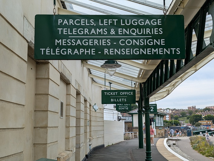 Return to Folkestone Harbour disused railway station - thirty photos