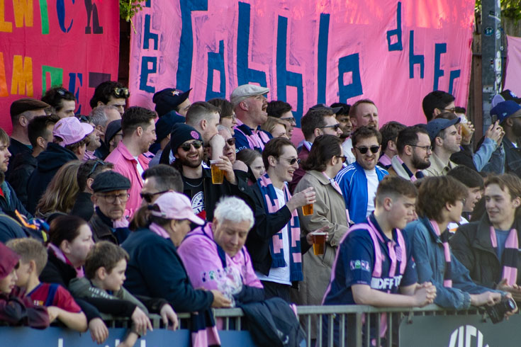 In photos: Play-off dreams fade as Dulwich Hamlet lose 1-2 at home to Billericay, Sat 30th March 2024