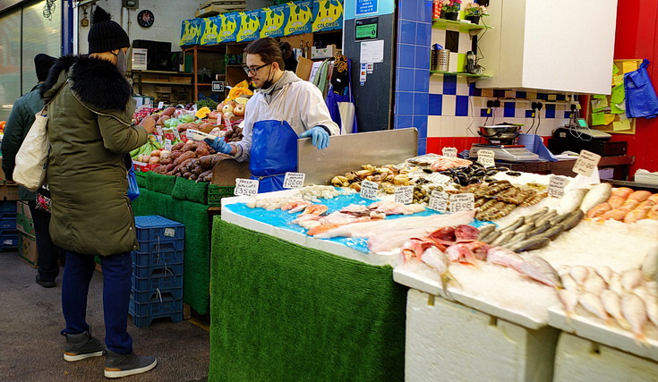 In photos: Brixton Village traders struggle to survive as the lockdown bites, Jan 2021