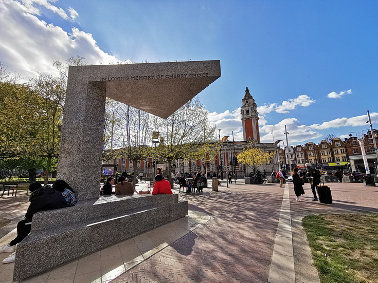 In photos: Cherry Groce memorial unveiled in Windrush Square, Brixton