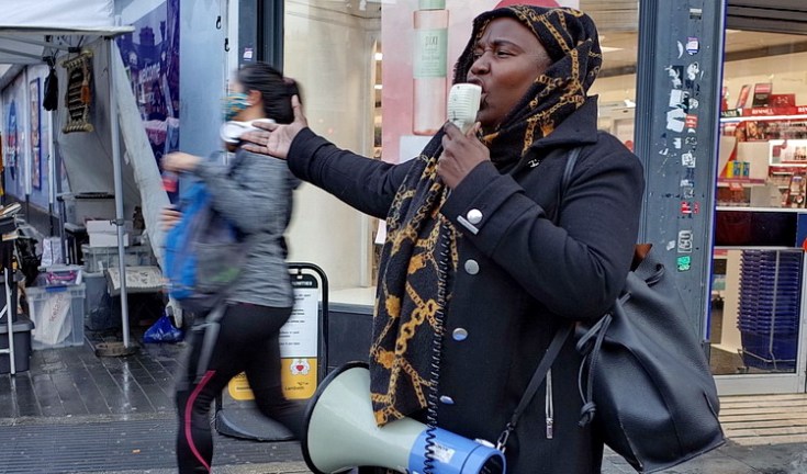 Street Preachers of Brixton: The perambulating, passionate one, Sept 2020