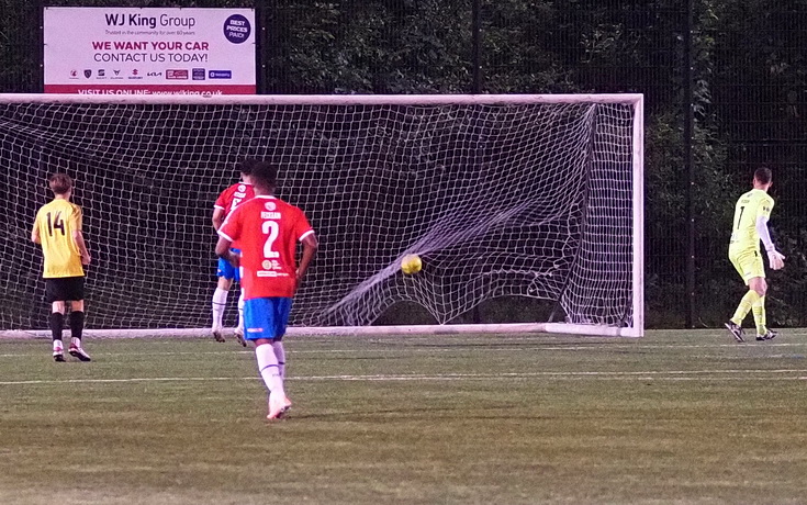 In photos: Peckham Town end their season with a catastrophic 0-6 defeat against Minster, Tues 14th May 2024