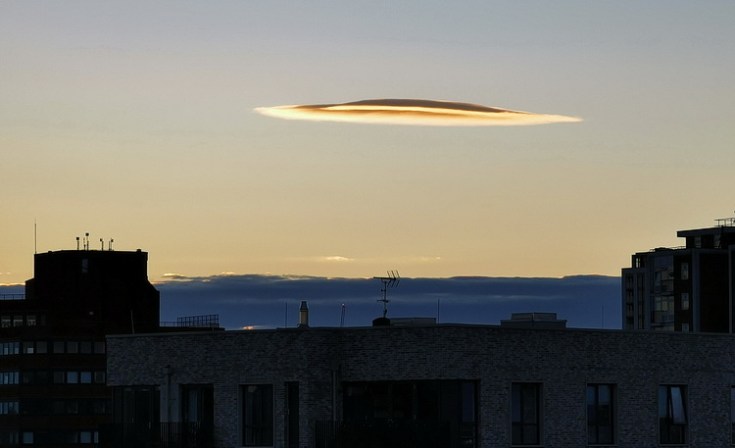 UFO spotted over Brixton