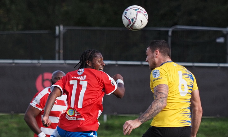 In photos: Peckham Town out of the League Cup after disappointing 1-2 home defeat by Snodland Town Reserves, Sat 21st Oct 2023