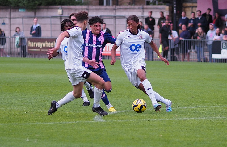 In photos: Dulwich Hamlet lose to Bromley FC after penalty shootout at Champion Hill, Tues 11th July 2023