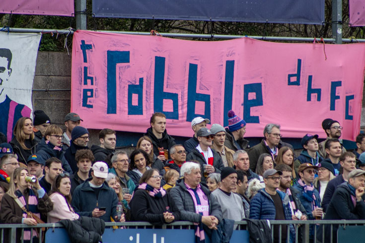 In photos: Dulwich Hamlet move into 8th place after crucial 2-0 win over Lewes, Sat 16th March, 2024