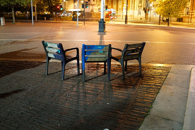 Midnight in Brixton on a Saturday night during the lockdown, 25th April 2020