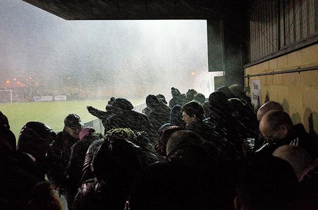 Dulwich Hamlet go top of the league after storm battered five-goal thriller with Harrow