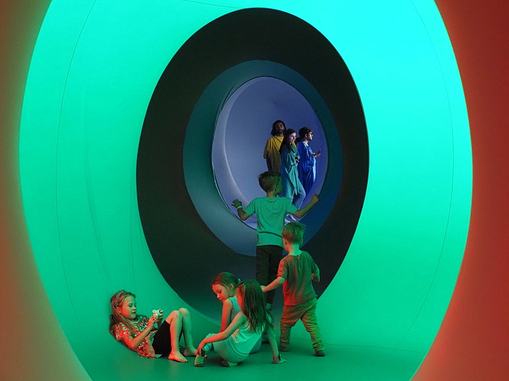 In photos: the incredible labyrinth of polychromatic tunnels at Colourscape, Clapham Common, Sept 2022