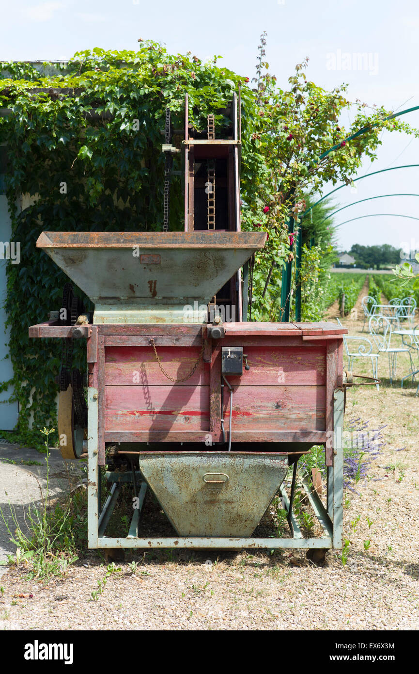 an-old-grape-press-EX6X3M.jpg