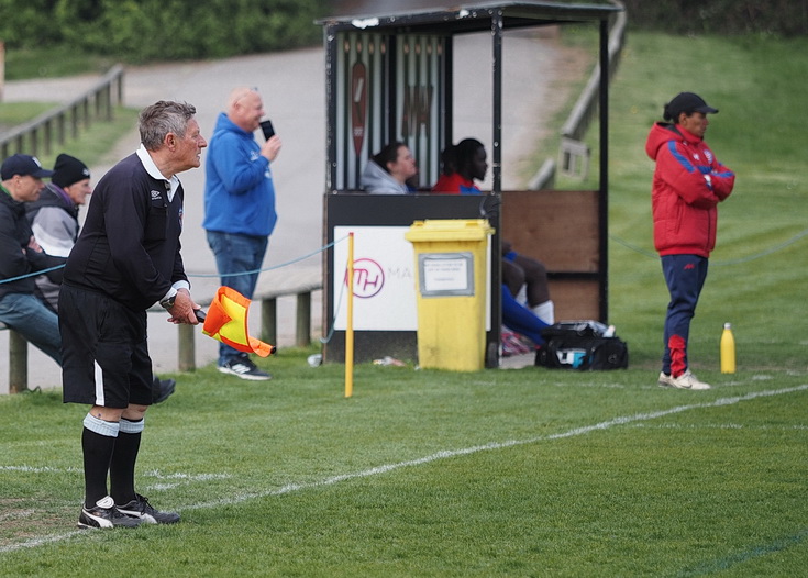 Peckham Town wrap up their season with a 1-0 win at K Sports Reserves, Sat 23rd April 2022