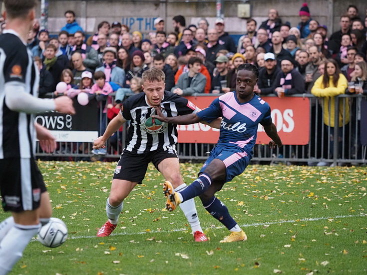 In photos: Dulwich Hamlet comfortably beat Bath City with 3-0 home win