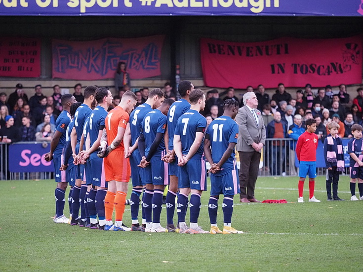 In photos: Dulwich Hamlet comfortably beat Bath City with 3-0 home win